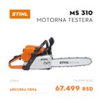 MS 310 BENZINSKA MOTORNA TESTERA