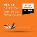 HSA 45 BATERIJSKI TRIMER
