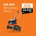 MH 685.0 BENZINSKA FREZA