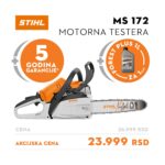 MS 172 BENZINSKA MOTORNA TESTERA