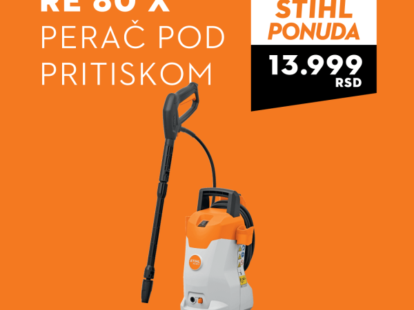 RE 80 X UREĐAJ ZA PRANJE POD VISOKIM PRITISKOM